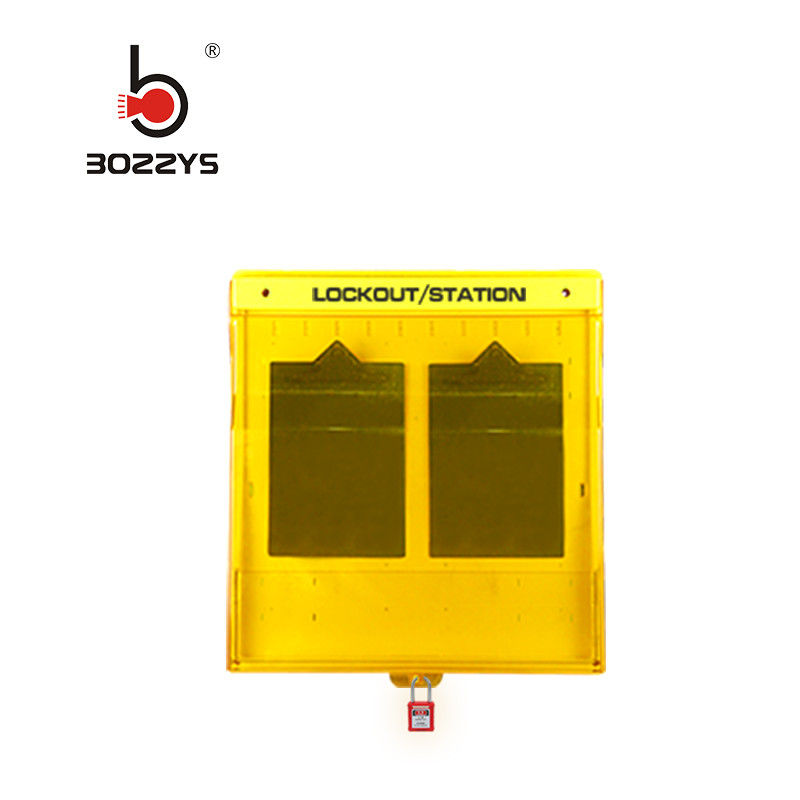 Combined Design Brady Lockout Station With Clip Working Tickets Function