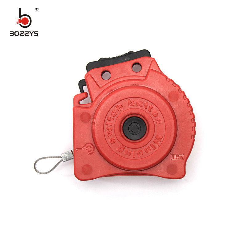 Small Adjustable Cable Lock Red Color For Joint Venture Automobile Factory