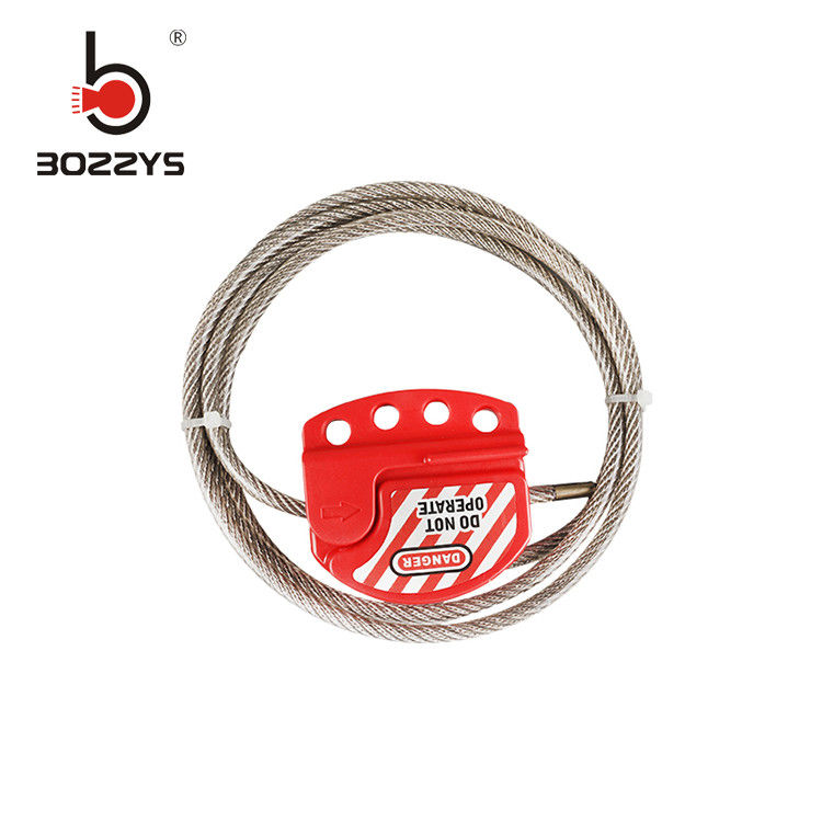 BOSHI Hot Selling 2019 Nylon PA Steel Safety Cable Lockout Device