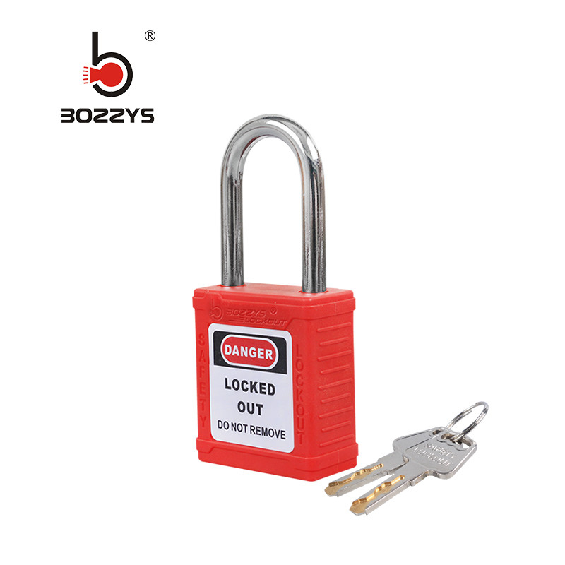 BOSHI G01 Industry Safety Protection 38mm Steel Shackle Safety Padlock