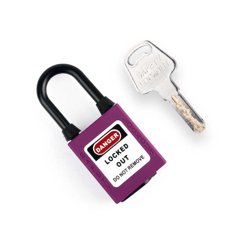 38mm dust-proof Anti-magnetic explosion-proof lockout Insulated safety padlock with master keys